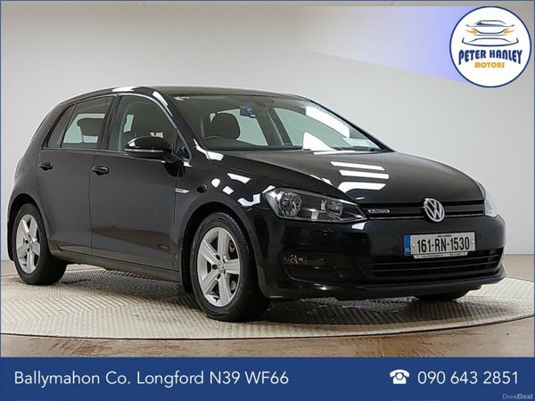 Volkswagen Golf Hatchback, Petrol, 2016, Black