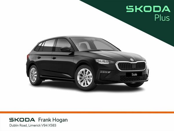 Skoda Scala Hatchback, Petrol, 2025, Black