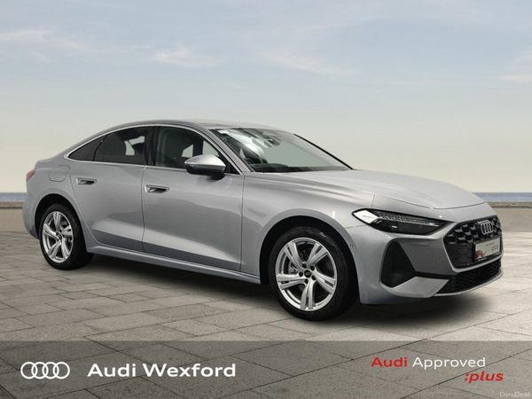 Audi A5 Saloon, Diesel Hybrid, 2026, Silver