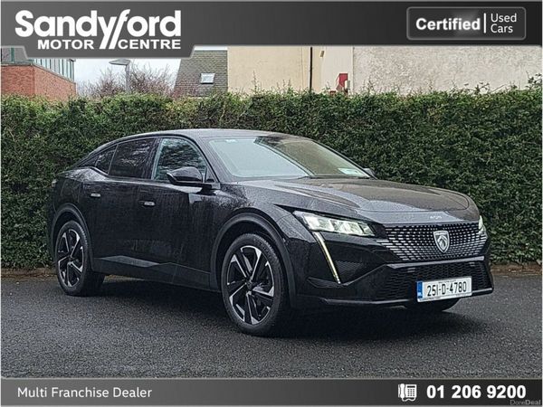Peugeot 408 Hatchback, Petrol, 2025, Black