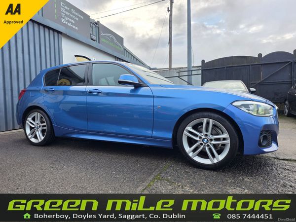 BMW 1-Series Hatchback, Diesel, 2017, Blue