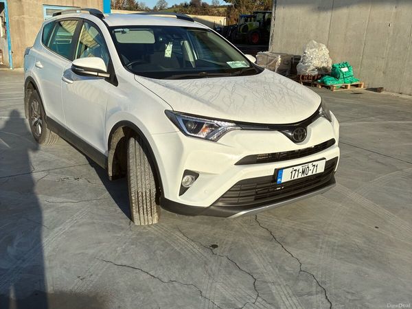 Toyota RAV4 SUV, Diesel, 2017, White