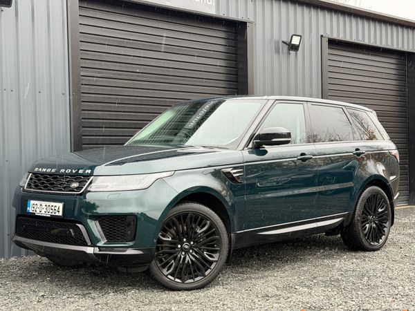 Land Rover Range Rover Sport SUV, Petrol Hybrid, 2019, Green
