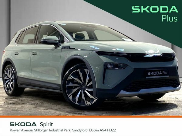 Skoda Elroq SUV, Electric, 2025, Green