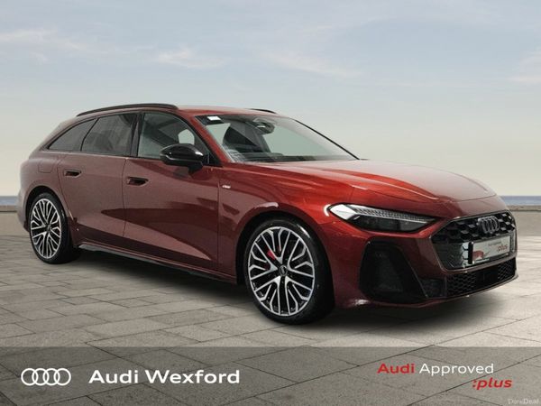 Audi A5 Estate, Diesel Hybrid, 2026, Red