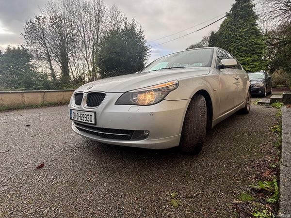 BMW 5-Series Saloon, Diesel, 2008, Silver