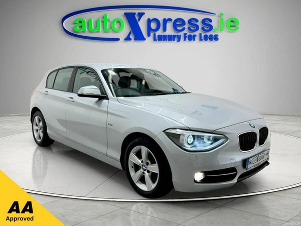 BMW 1-Series Hatchback, Petrol, 2015, Silver