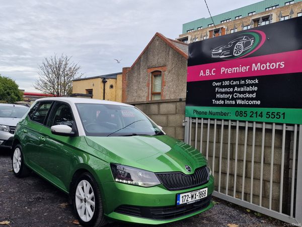 Skoda Fabia Hatchback, Petrol, 2017, Green