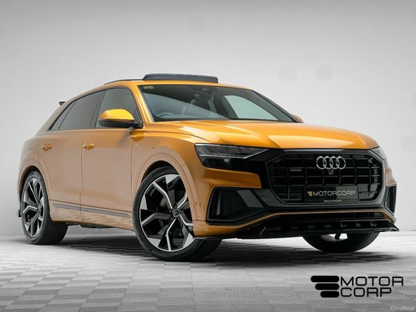 Audi Q8 SUV, Diesel, 2020, Orange
