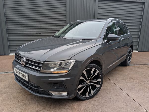 Volkswagen Tiguan SUV, Diesel, 2017, Grey
