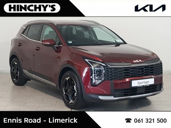 Kia Sportage SUV, Diesel Hybrid, 2026, Red