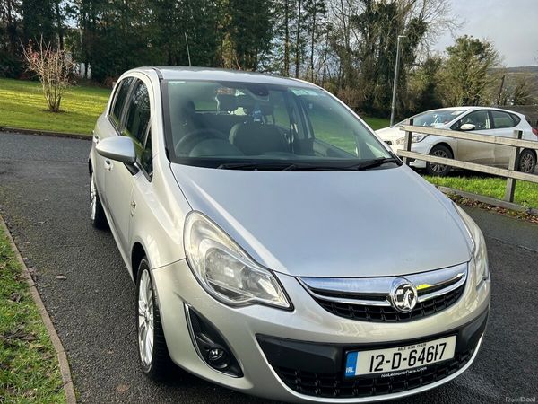 Vauxhall Corsa Hatchback, Petrol, 2012, Silver