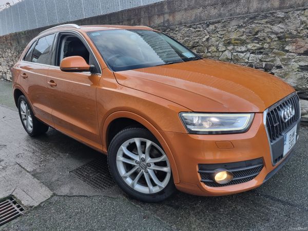 Audi Q3 SUV, Petrol, 2013, Orange