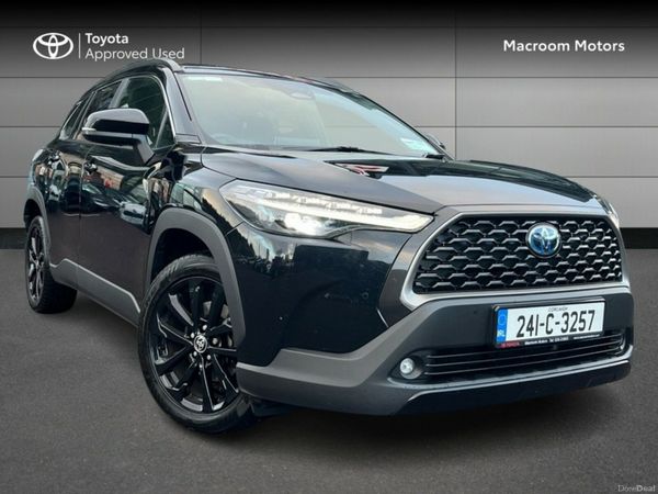 Toyota Corolla Cross SUV, Petrol Hybrid, 2024, Black