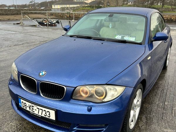 BMW 1-Series Coupe, Diesel, 2008, Blue