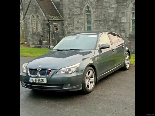 BMW 5-Series Saloon, Diesel, 2008, Grey