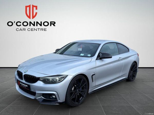BMW 4-Series Coupe, Petrol, 2018, Grey