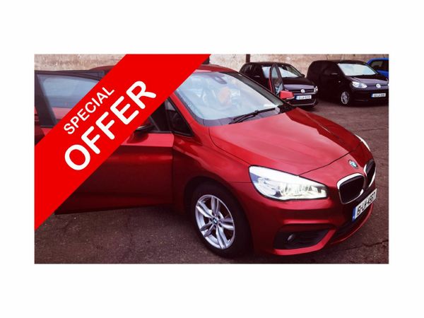 BMW 2-Series Hatchback, Petrol, 2015, Red