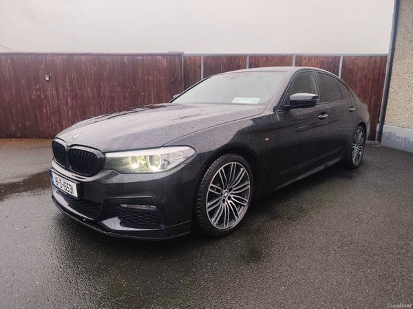 BMW 5-Series Saloon, Diesel, 2018, Black