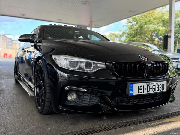 BMW 4-Series Coupe, Petrol, 2015, Black