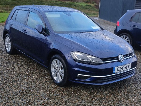 Volkswagen Golf Hatchback, Petrol, 2017, Blue
