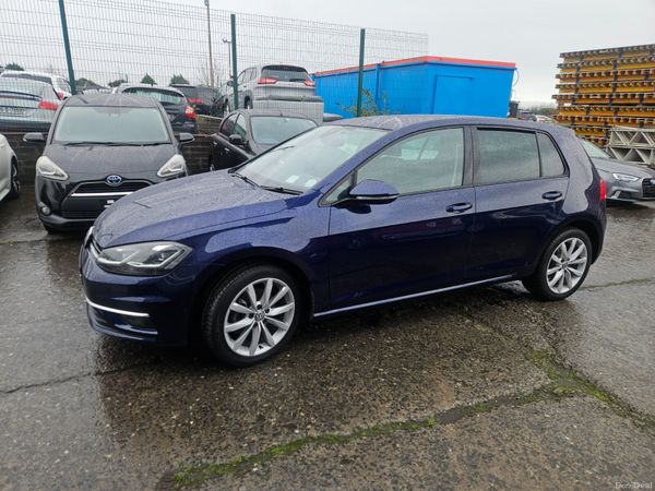 Volkswagen Golf Hatchback, Petrol, 2019, Blue