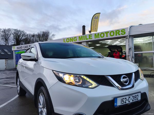 Nissan Qashqai Hatchback, Petrol, 2015, White
