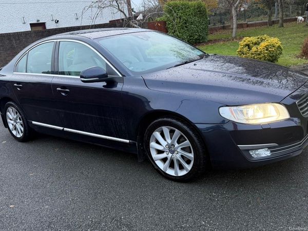 Volvo S80 Saloon, Diesel, 2016, Blue
