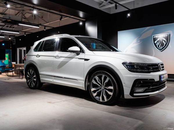 Volkswagen Tiguan SUV, Diesel, 2017, White