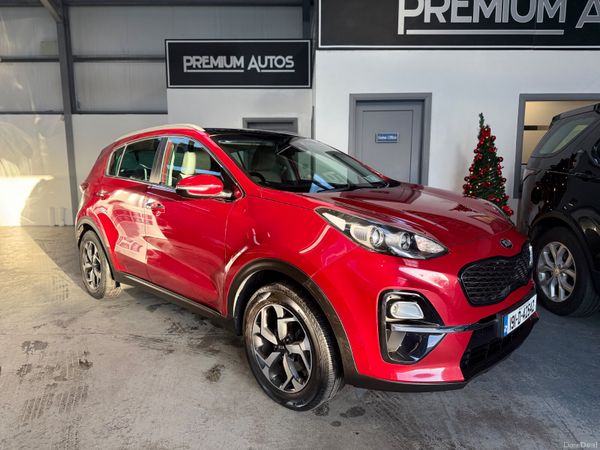Kia Sportage SUV, Diesel, 2019, Red