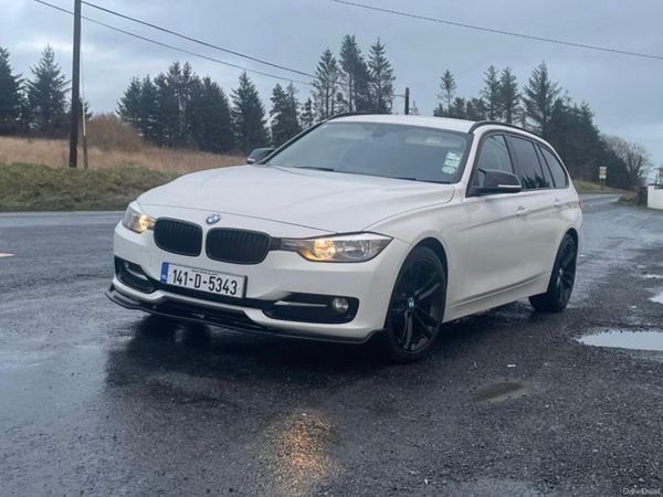 BMW 3-Series Estate, Diesel, 2014, White