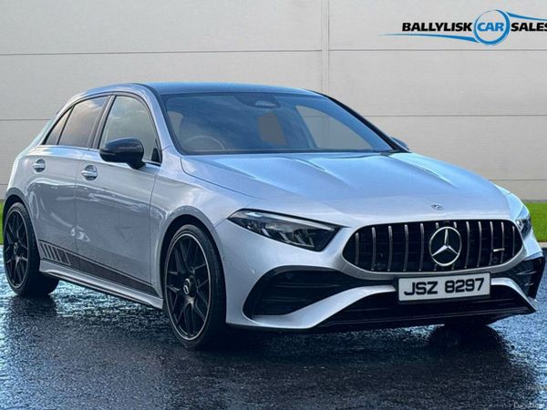 Mercedes-Benz A-Class Hatchback, Petrol Hybrid, 2023, Silver