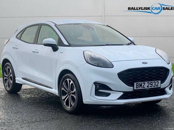 Ford Puma SUV, Petrol Hybrid, 2023, White