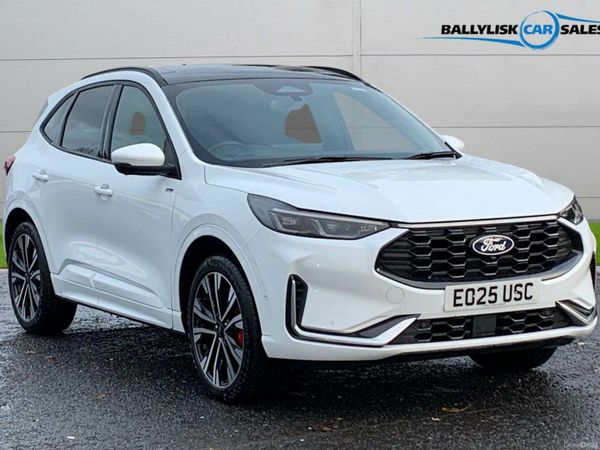 Ford Kuga SUV, Petrol Plug-in Hybrid, 2025, White