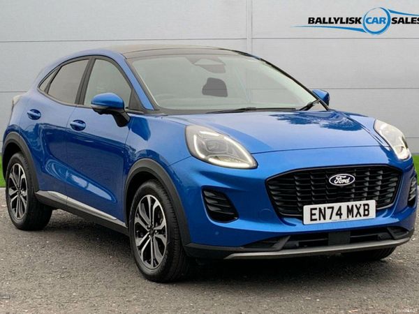 Ford Puma SUV, Petrol Hybrid, 2025, Blue