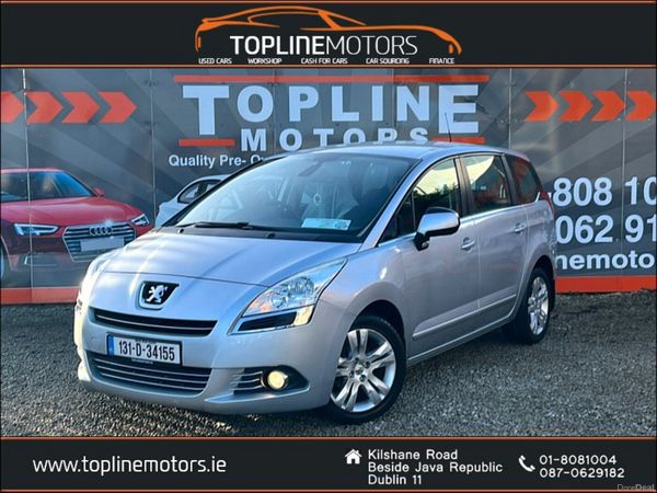 Peugeot 5008 MPV, Diesel, 2013, Silver