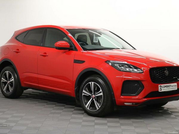 Jaguar E-Pace SUV, Diesel, 2021, Red