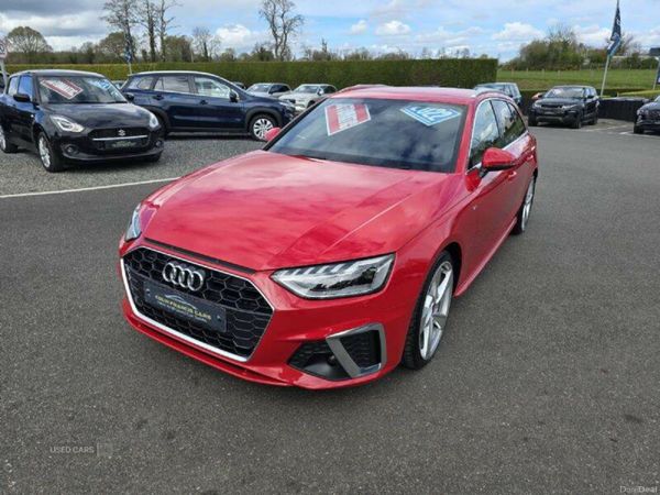 Audi A4 Estate, Diesel, 2022, Red