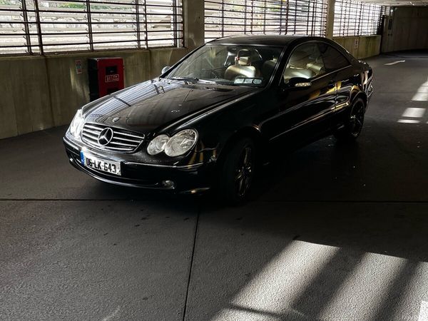 Mercedes-Benz CLK Coupe, Petrol, 2006, Black