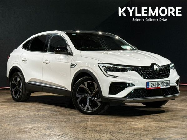 Renault Arkana SUV, Petrol Hybrid, 2024, White