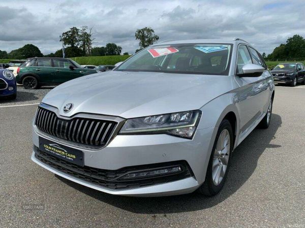 Skoda Superb Estate, Diesel, 2021, Silver