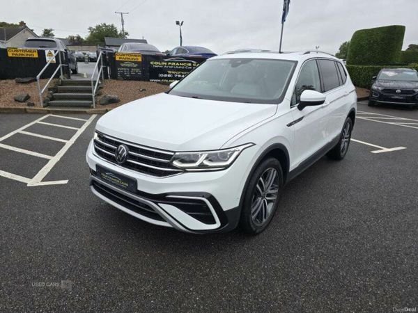 Volkswagen Tiguan Allspace SUV, Diesel, 2022, White