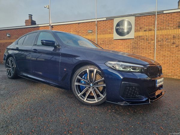 BMW 5-Series Saloon, Diesel, 2023, Blue