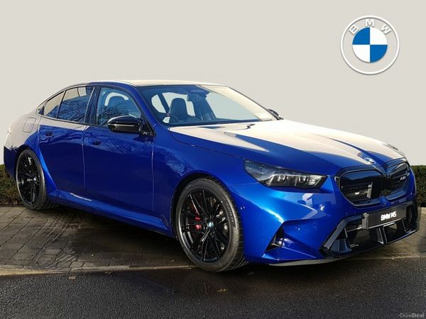 BMW M5 Saloon, Petrol Plug-in Hybrid, 2026, Blue