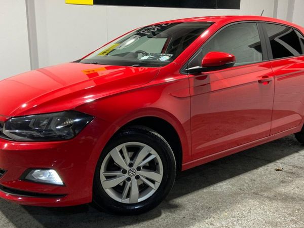 Volkswagen Polo Hatchback, Petrol, 2018, Red