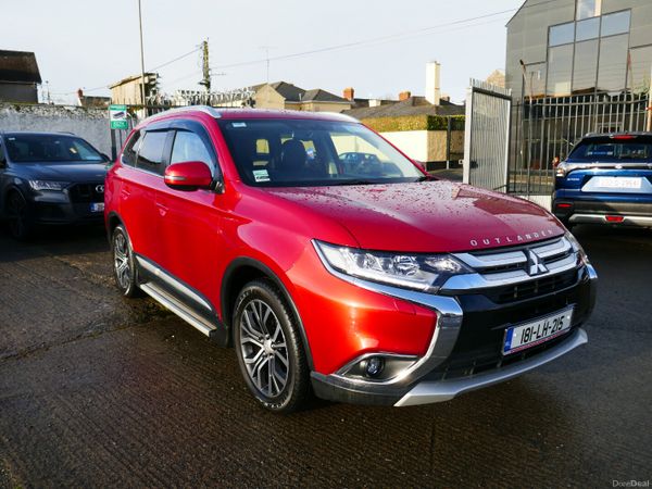 Mitsubishi Outlander SUV, Diesel, 2018, Red