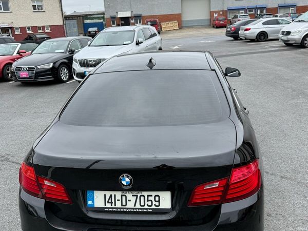 BMW 5-Series Saloon, Diesel, 2014, Black