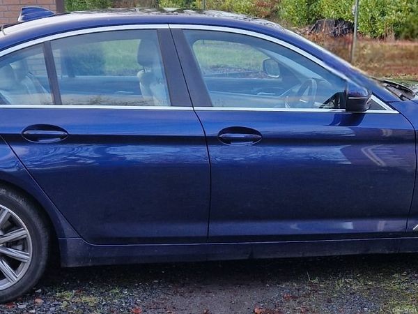 BMW 5-Series Saloon, Diesel, 2019, Blue