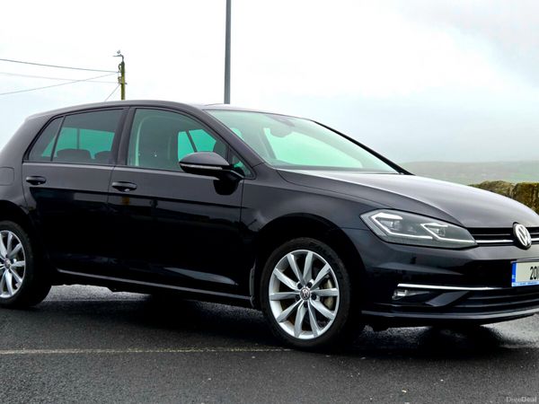 Volkswagen Golf Hatchback, Petrol, 2018, Black