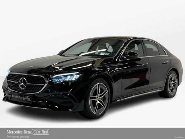 Mercedes-Benz E-Class Saloon, Diesel Plug-in Hybrid, 2025, Black
